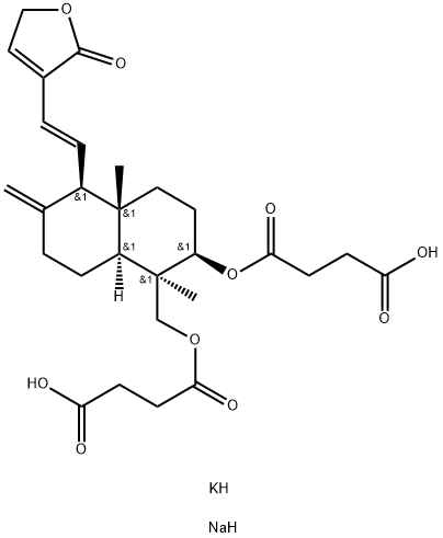 Bursztynian Dehydroandrografolidu Potasu i Sodu