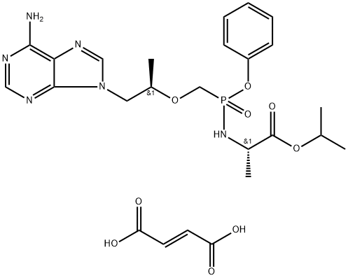 Hemifumaran alafenamidu tenofowiru