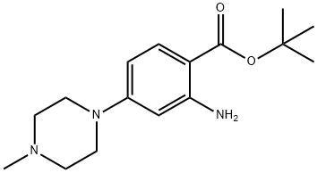 2-amino-4-(4-metylopiperazyn-1-ylo)benzoesan tert-butylu