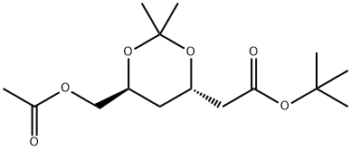 (4R-cis)-6-[(acetyloksy)metylo]-2,2-dimetylo-1,3-dioksano-4-octan tert-butylu