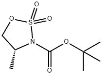 (R)-4-Metylo-2,2-diokso-[1,2,3]oksatiazolidyno-3-karboksylan tert-butylu