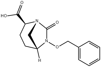 Kwas trans-6-benzyloksy-7-okso-1,6-diazabicyklo[3.2.1]oktano-2-karboksylowy