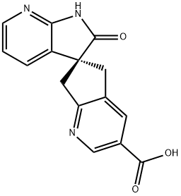 Kwas 6S)-2'-okso-1',2',5,7-tetrahydrospiro[cyklopenta[b]pirydyno-6,3'-pirolo[2,3-b]pirydyno]-3-karboksylowy